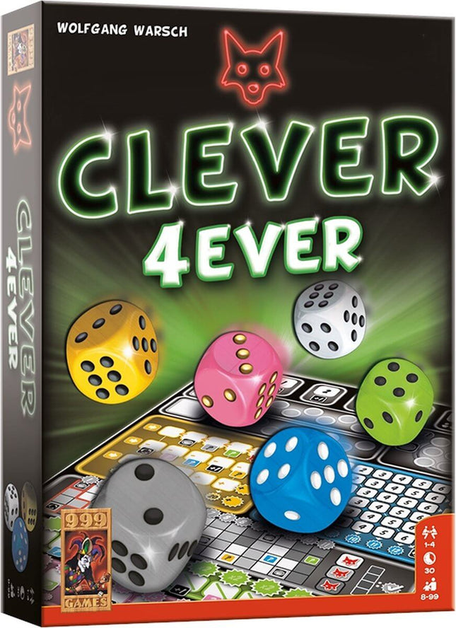 Dit is een foto van het spel Clever 4Ever te koop bij Speldorado Spellenwinkel Delft