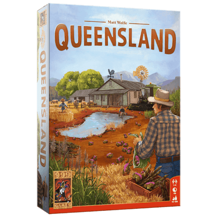 Dit is een foto van het spel Queensland te koop bij Speldorado Spellenwinkel Delft