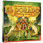 Dit is een foto van het spel Gevaren En Muisca - De Zoektocht Naar El Dorado te koop bij Speldorado Spellenwinkel Delft