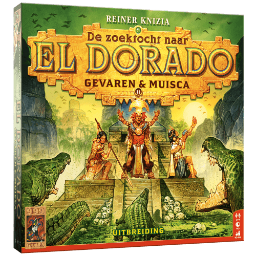 De Zoektocht Naar El Dorado: Gevaren En Muisca, 999-ELD03 van 999 Games te koop bij Speldorado !