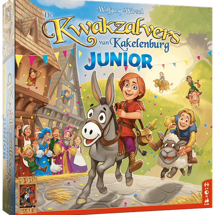 Dit is een foto van het spel De Kwakzalvers Van Kakelenburg Junior te koop bij Speldorado Spellenwinkel Delft