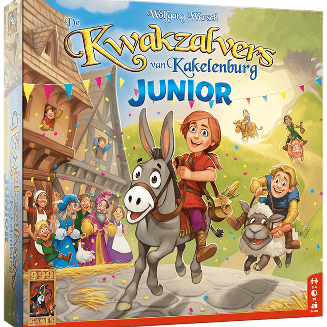 Dit is een foto van het spel De Kwakzalvers Van Kakelenburg Junior te koop bij Speldorado Spellenwinkel Delft