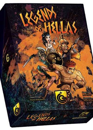 Legends of Hellas – Quined Games – strategisch kaartspel – 1 tot 5 spelers