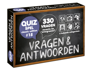 Dit is een foto van het spel Vragen & Antwoorden - Classic Edition 15 te koop bij Speldorado Spellenwinkel Delft