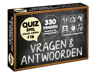 Vragen & Antwoorden - Classic Edition 16 – party kaartspel – 4 tot 10 spelers