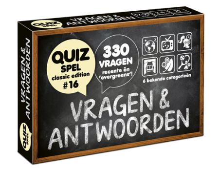 Vragen & Antwoorden - Classic Edition 16 – party kaartspel – 4 tot 10 spelers