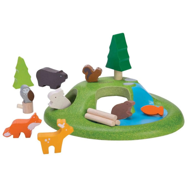 Dieren Set, 6625 van Plan Toys te koop bij Speldorado !