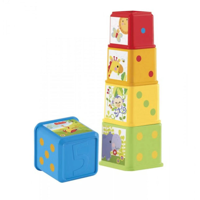 Ontdek En Stapel Blokken - Cdc52 - Fisher Price, 40762868 van Mattel te koop bij Speldorado !