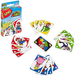 Uno Super Mario Bros – party kaartspel – 2 tot 4 spelers