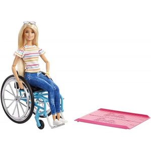 Barbie Ggl22 In Rolstoel (Blond), 57133627 van Mattel te koop bij Speldorado !