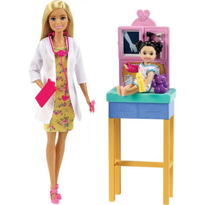 Kinderarts En Speelset - Gtn51 - Barbie, 57135875 van Mattel te koop bij Speldorado !