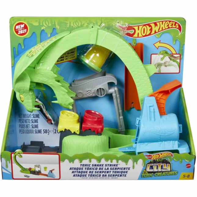 City Toxic Snake Strike - Gtt93 - Hotwheels, 30455461 van Mattel te koop bij Speldorado !