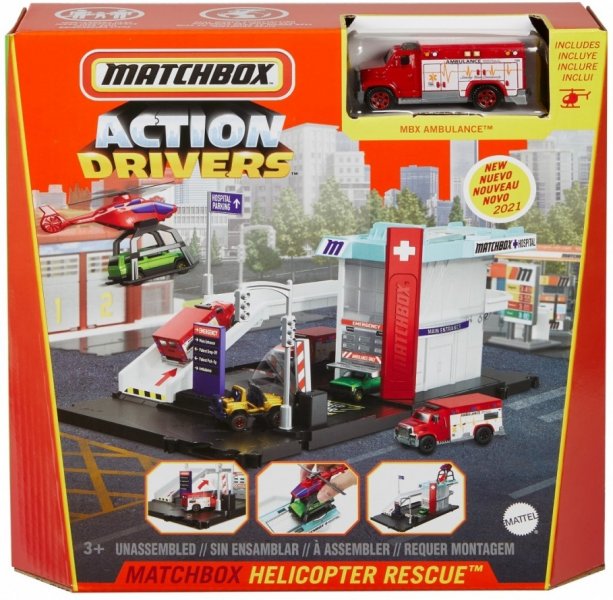 Matchbox Ziekenhuis Set, Gvy83, 30101642 van Mattel te koop bij Speldorado !