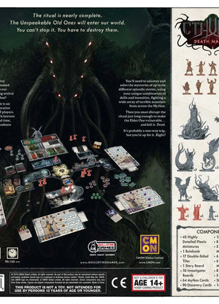 Dit is een foto van het spel Cthulhu Death May Die EN te koop bij Speldorado Spellenwinkel Delft