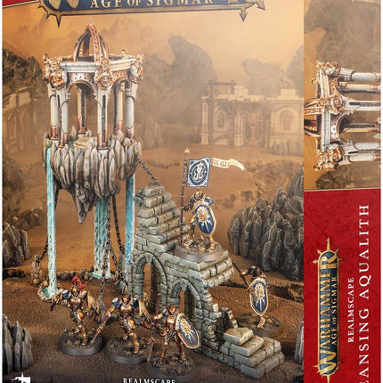 Dit is een foto van het spel Age Of Sigmar Cleansing Aqualith te koop bij Speldorado Spellenwinkel Delft