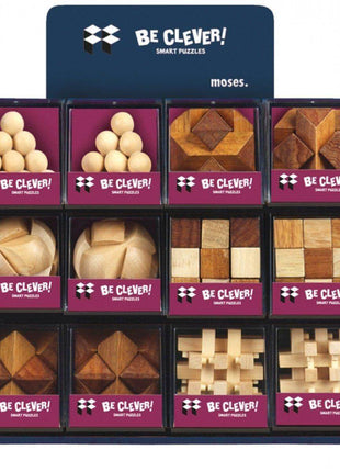 Be Clever! Puzzels Natuurhout hersenbreker  - Vedes