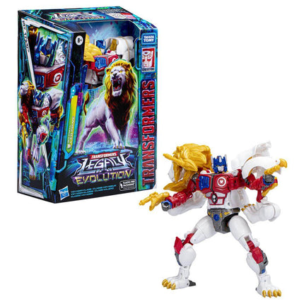 Dit is een foto van het spel Transformers Legacy Evolution Maximal Leo Prime te koop bij Speldorado Spellenwinkel Delft