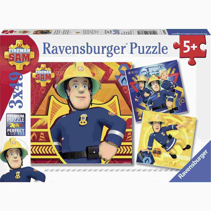Dit is een foto van het spel Brandweerman Sam Bij Gevaar Sam Roepen te koop bij Speldorado Spellenwinkel Delft