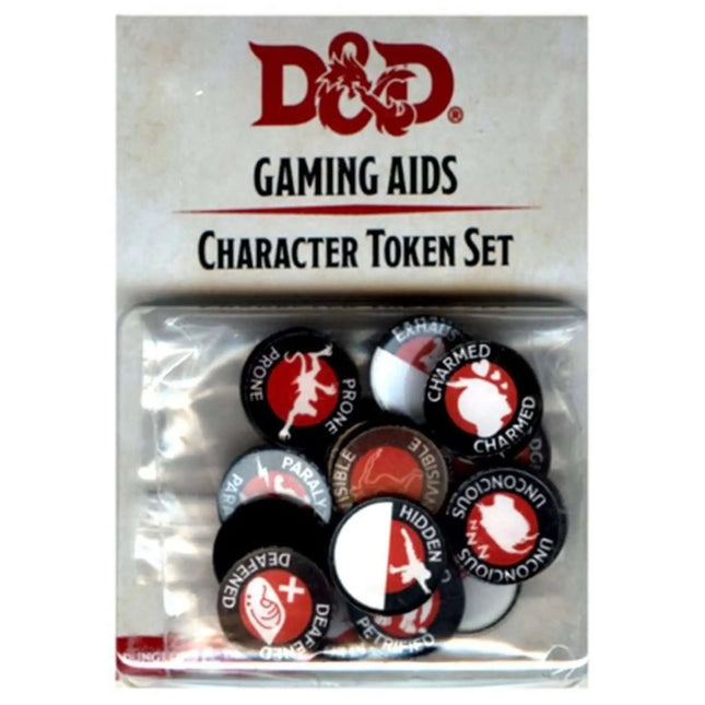 Dit is een foto van het spel Character Token Set - Dungeons and Dragons te koop bij Speldorado Spellenwinkel Delft