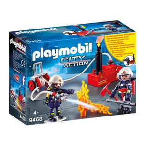 Brandweerteam Met Waterpomp - 9468, 9468 van Playmobil te koop bij Speldorado !