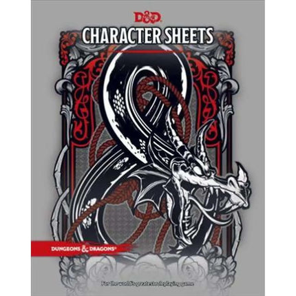 Dit is een foto van het spel Character Sheets 2017 - Dungeons and Dragons te koop bij Speldorado Spellenwinkel Delft