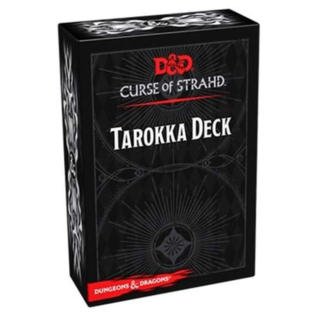 Dit is een foto van het spel Tarokka Deck Curse of Strahd - Dungeons and Dragons te koop bij Speldorado Spellenwinkel Delft