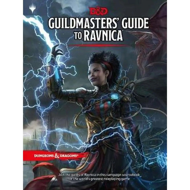 Dit is een foto van het spel Guildmaster's Guide to Ravnica - Dungeons and Dragons te koop bij Speldorado Spellenwinkel Delft