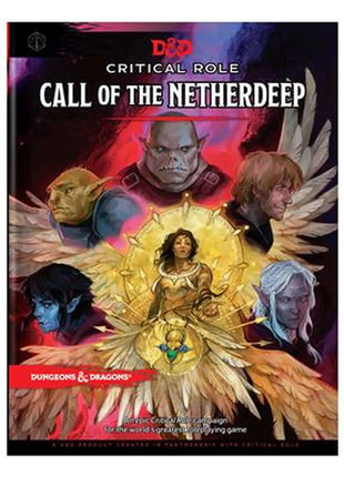 Dit is een foto van het spel Critical Role Present Call Of The Netherdeep - Dungeons and Dragons te koop bij Speldorado Spellenwinkel Delft