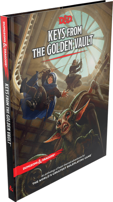 Dit is een foto van het spel 5.0 Keys From The Golden Vault - Dungeons and Dragons te koop bij Speldorado Spellenwinkel Delft
