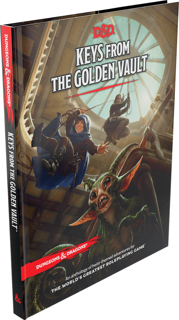 Dit is een foto van het spel 5.0 Keys From The Golden Vault - Dungeons and Dragons te koop bij Speldorado Spellenwinkel Delft