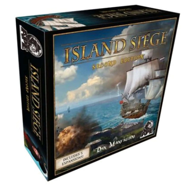 Dit is een foto van het spel Island Siege Second Edition te koop bij Speldorado Spellenwinkel Delft