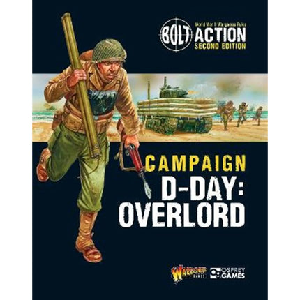Dit is een foto van het spel Campaign Overlord - Bolt Action te koop bij Speldorado Spellenwinkel Delft