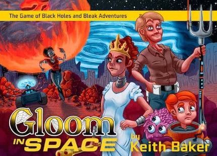 Dit is een foto van het spel Gloom in Space - EN te koop bij Speldorado Spellenwinkel Delft