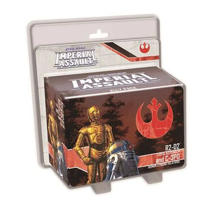 Dit is een foto van het spel Star Wars Imperial Assault R2-D2 & C-3PO Ally P. EN te koop bij Speldorado Spellenwinkel Delft