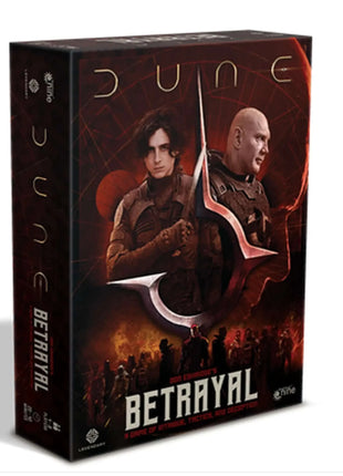 Dit is een foto van het spel Dune Betrayal - EN te koop bij Speldorado Spellenwinkel Delft