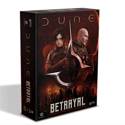 Dit is een foto van het spel Dune Betrayal - EN te koop bij Speldorado Spellenwinkel Delft