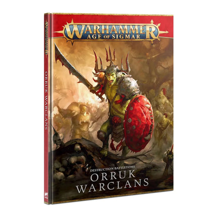 Dit is een foto van het spel Battletome Orruk Warclans (Hb) (Eng) te koop bij Speldorado Spellenwinkel Delft
