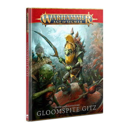 Dit is een foto van het spel Battletome Gloomspite Gitz (Eng) te koop bij Speldorado Spellenwinkel Delft