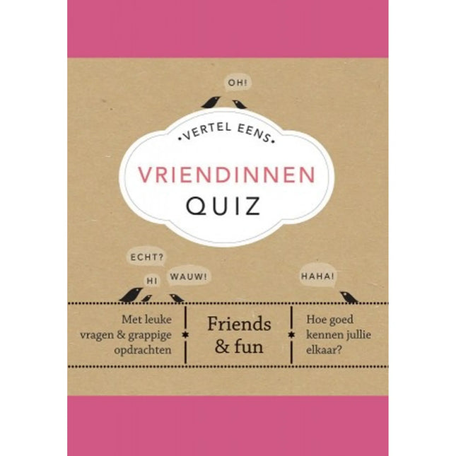 Elma Van Vliet - Vriendinnen Quiz, ELM-0543 van Boosterbox te koop bij Speldorado !