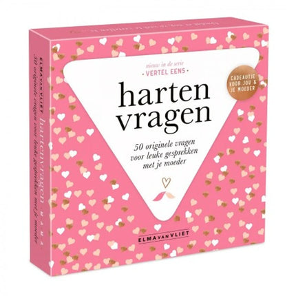 Dit is een foto van het spel Elma Van Vliet - Hartenvragen Mama te koop bij Speldorado Spellenwinkel Delft