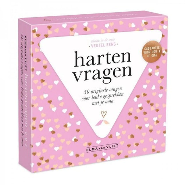 Dit is een foto van het spel Elma Van Vliet - Hartenvragen Oma te koop bij Speldorado Spellenwinkel Delft