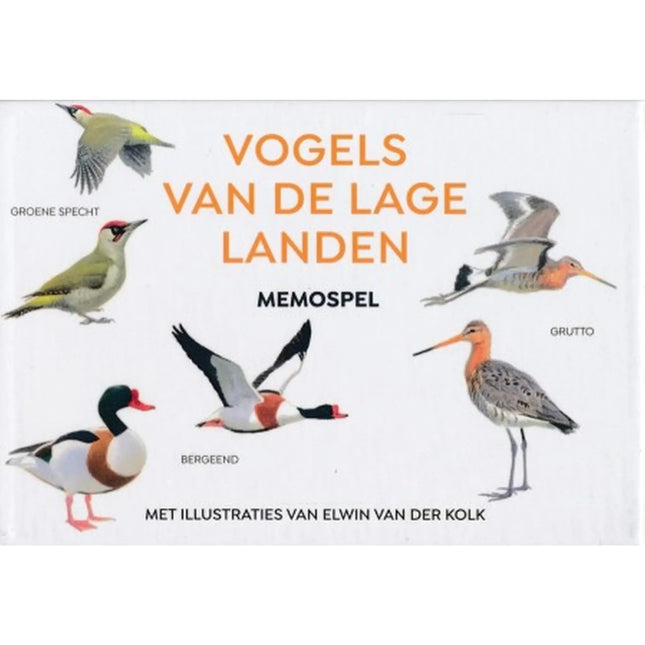 Dit is een foto van het spel Vogels Van De Lage Landen - Memospel te koop bij Speldorado Spellenwinkel Delft