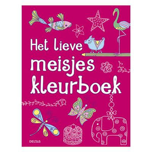 Kleurboek Lieve Meisjes, 2001554 van Van Der Meulen te koop bij Speldorado !