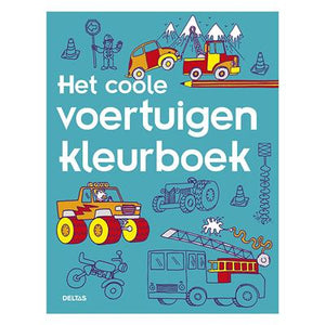 Kleurboek Coole Voertuigen, 2001553 van Van Der Meulen te koop bij Speldorado !