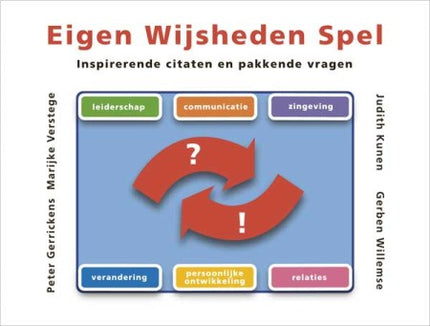 Dit is een foto van het spel Eigen Wijsheden Spel te koop bij Speldorado Spellenwinkel Delft