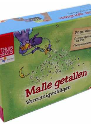 Dit is een foto van het spel Malle Getallen - Vermenigvuldigen Tot 100 te koop bij Speldorado Spellenwinkel Delft
