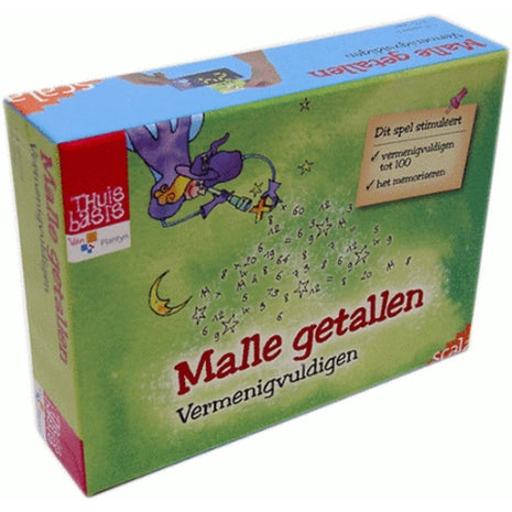 Dit is een foto van het spel Malle Getallen - Vermenigvuldigen Tot 100 te koop bij Speldorado Spellenwinkel Delft