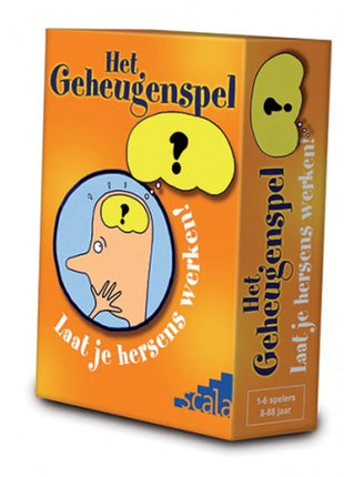 Dit is een foto van het spel Het Geheugenspel - Laat Je Hersens Werken! te koop bij Speldorado Spellenwinkel Delft