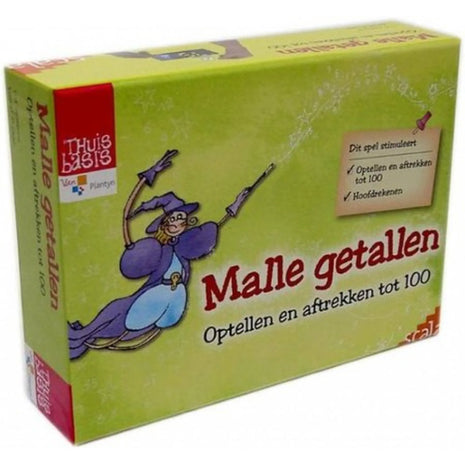 Dit is een foto van het spel Malle Getallen - Optellen En Aftrekken Tot 100 te koop bij Speldorado Spellenwinkel Delft