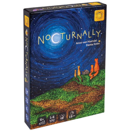 Dit is een foto van het spel Nocturnally te koop bij Speldorado Spellenwinkel Delft